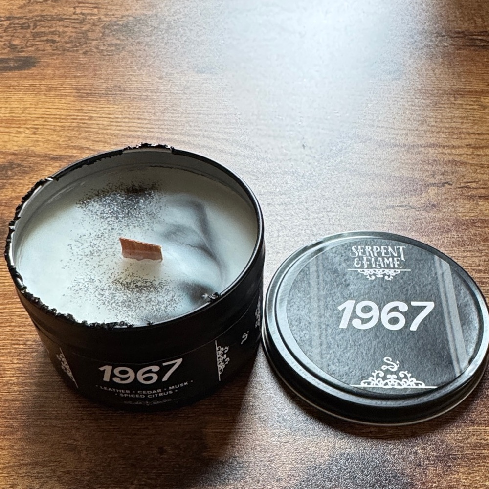 Supernatural 1967 Serpent & Flame Candle NIP